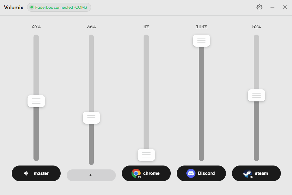 Assigning Spotify to a slider